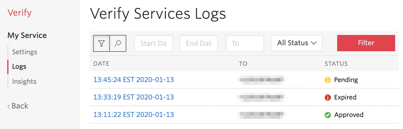 Twilio 手機號碼驗證 - 在 Express 上找不到 VerificationCheck