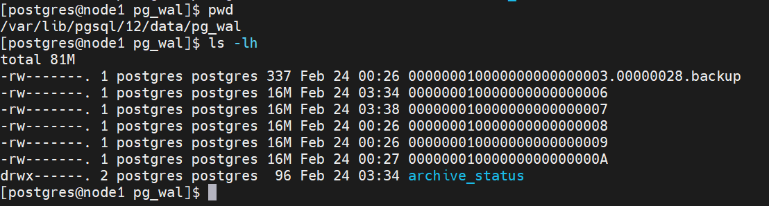 如何更改我的 postgresql WAL 檔案大小？