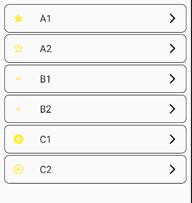 如何更改 Dart Flutter listTile 項的圖示顏色？