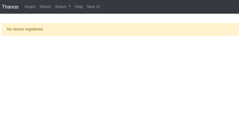 Thanos-Query/Query-Frontend 不顯示任何指標