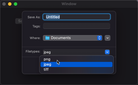 如何在 Cocoa MacOS 目標 C 中為 NSSavePanel 創建自定義 NSView?