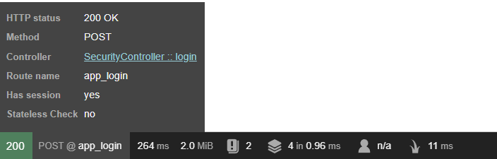 Symfony 5.4 SecurityBundle,注冊后無法登錄