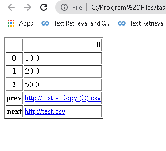 從檔案夾中讀取 csv 檔案并創建 html 檔案