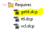 Delphi 10.4 軟體包:“添加 getit。getit 包含隱式單位 %s。”
