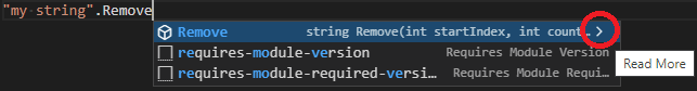 VSCode powershell 函式簽名智能感知建議