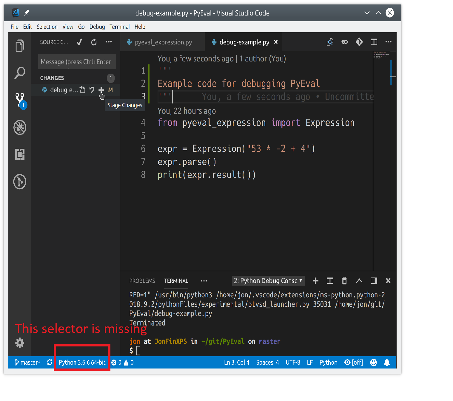 解釋器選擇器未顯示的 VS Code 問題(帶有影像的 Python)