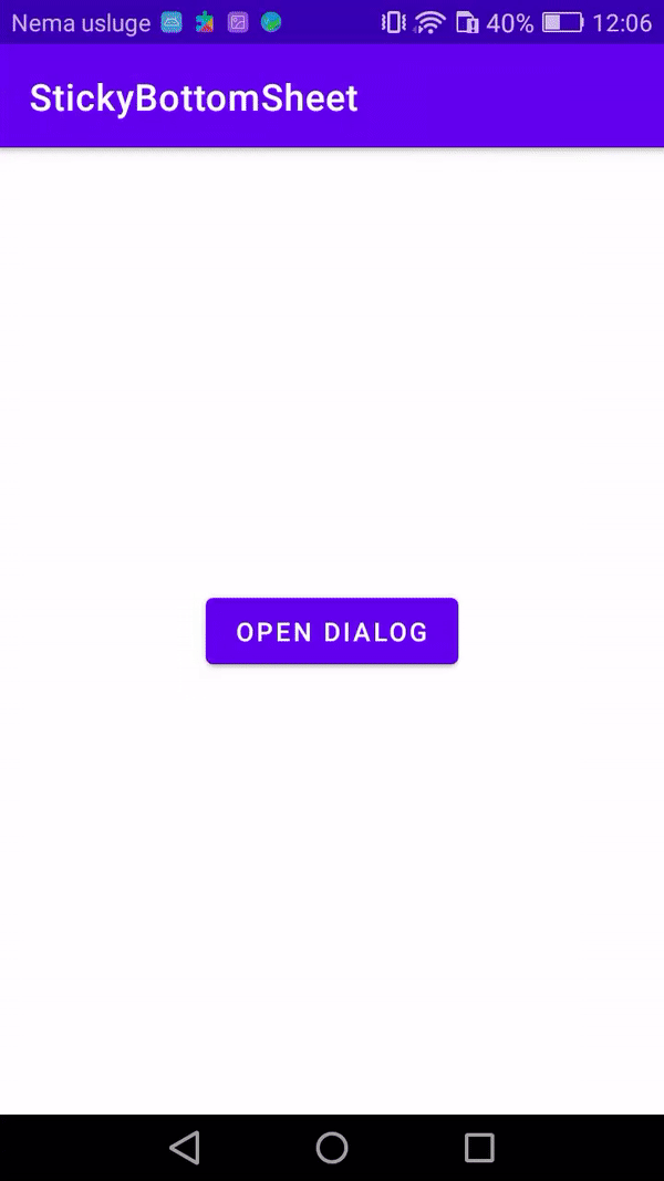 在Android中添加嵌套片段時的BottomSheetDialogFragment行為障礙