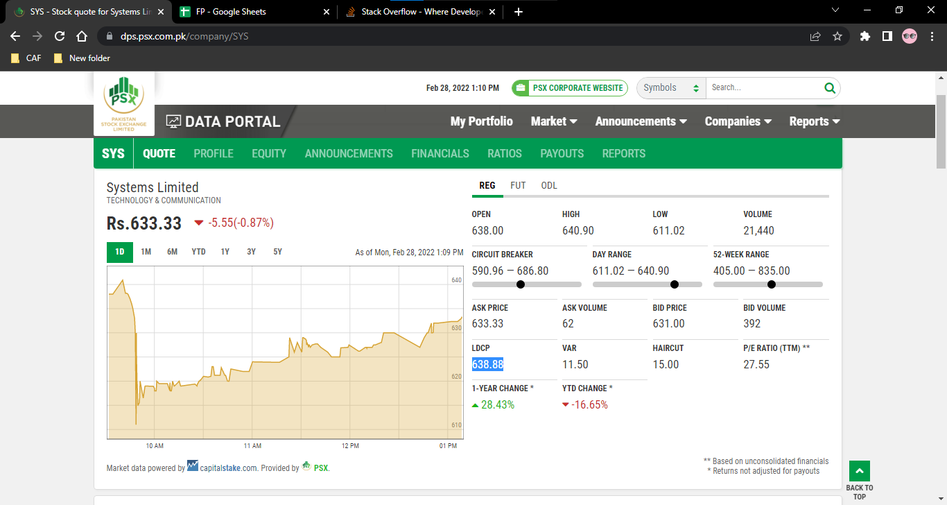 將數值從網站匯入 Google 表格