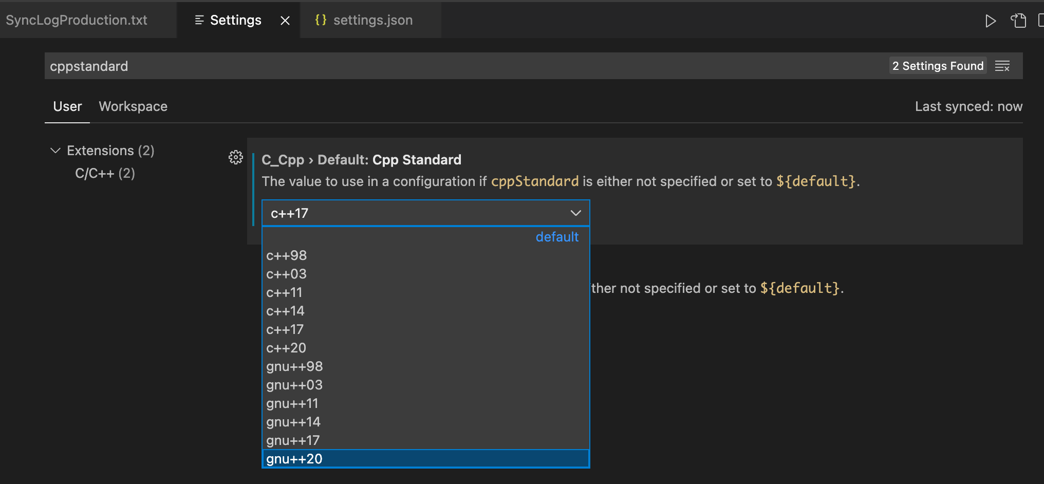 MacOS:VSCode C/C intellisense 無法推斷型別