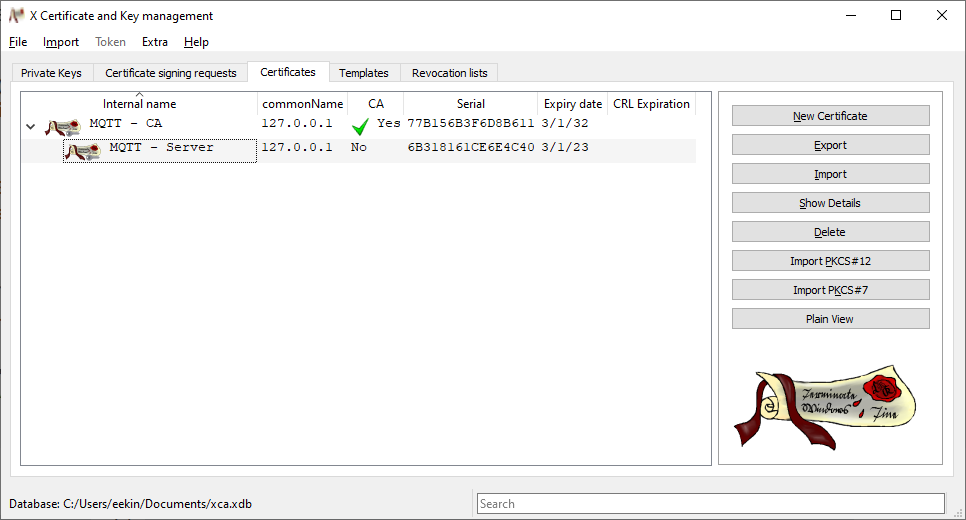 MQTT TLS 連接