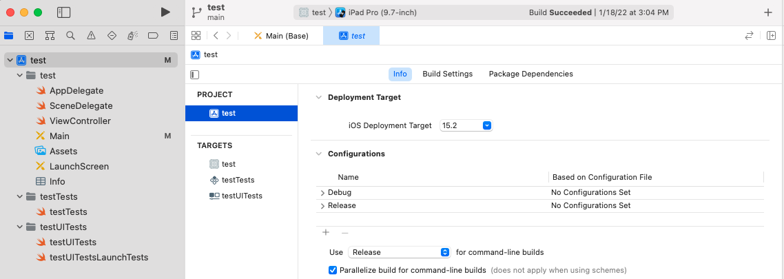 如何更改 XCode Swift 最低作業系統版本？