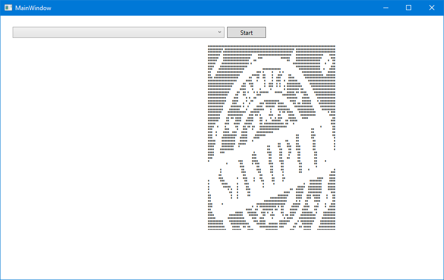 在 WPF TextBlock 中顯示 ASCII 藝術有奇怪的換行符