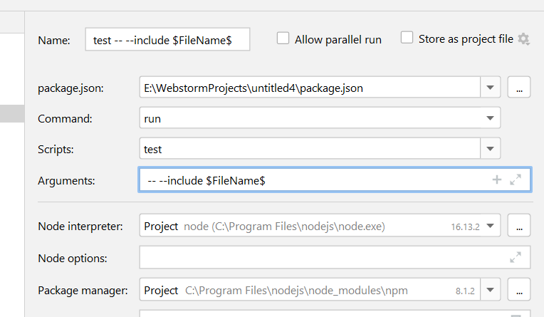 如何配置 IntelliJ 運行/除錯以僅執行當前 *.spec.ts 檔案以進行 ng 測驗？