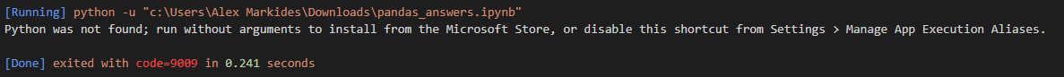 我無法在 vscode 上運行 python,因為我的計算機認為我的 .py 檔案不受信任