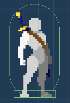 在 Unity2D 中有多個對撞機的游戲物件上僅觸發 1 個對撞機