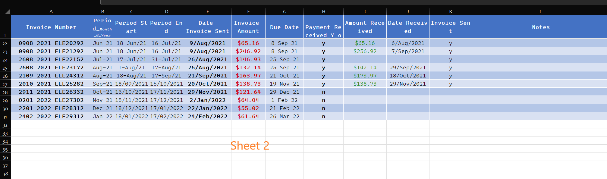 匹配值并復制到同一行 Excel VBA