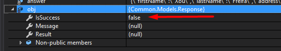 使用回應反序列化 Json