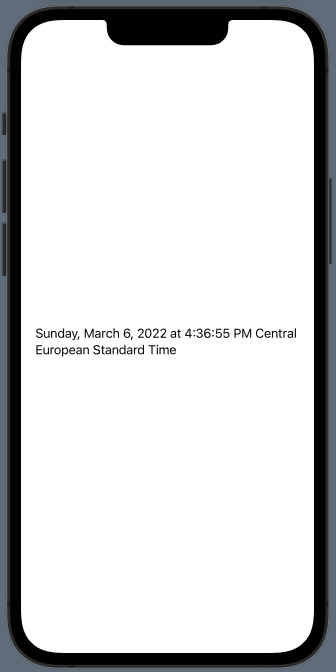 如何在 Swift 5 中使用 TimelineView 每秒重繪 一次文本?