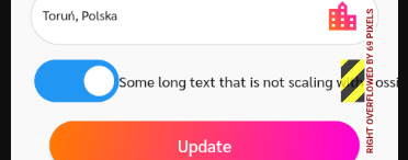 如何使 AutoSizeText 用字體和兩行縮放？