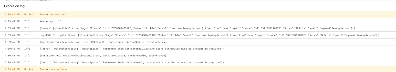 Zendesk 從 Google 表格更新用戶 API