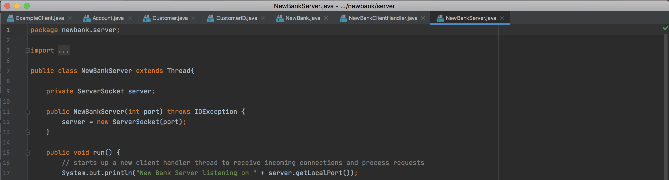 IntelliJ 中缺少工具列