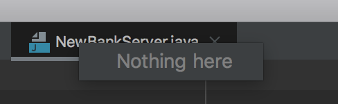 IntelliJ 中缺少工具列