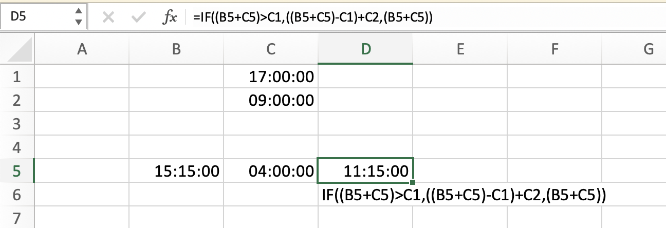 尋找一種在 Excel 中提供完成時間的順暢方法