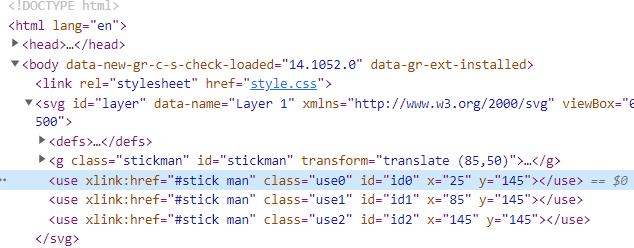如何在 SVG <use> 元素上應用自定義 CSS 樣式
