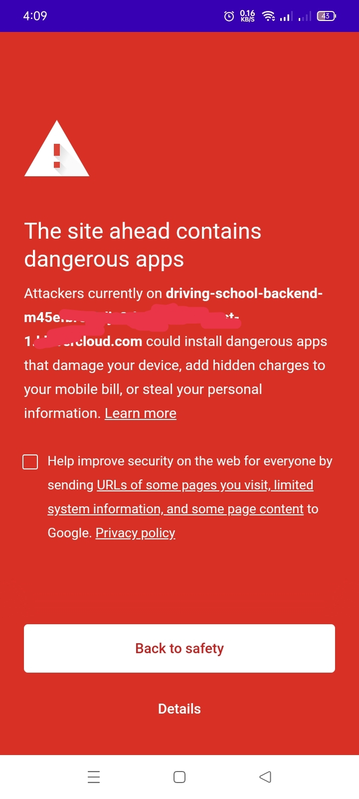 問題 webview Android 應用程式