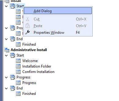在 Visual Studio 2022 中添加“用戶界面”，包括許可協議