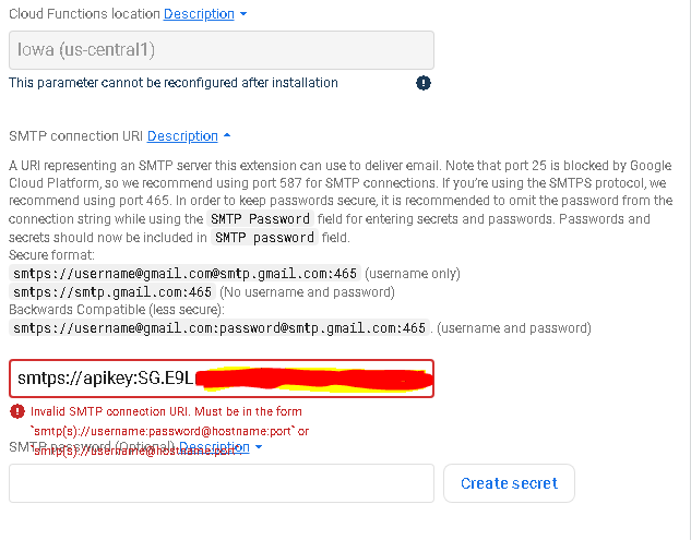 使用 sendGrid 的 firebase 郵件擴展