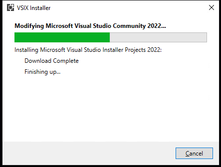 在 Visual Studio 2022 中添加“用戶界面”，包括許可協議
