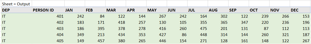 過濾值的 VBA 計算
