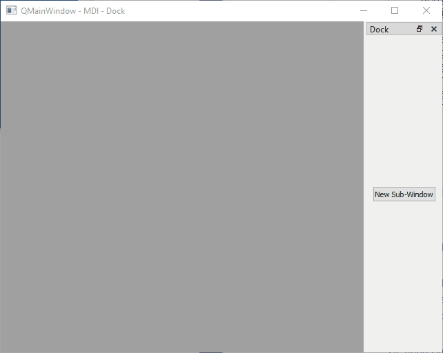 在 QSplitter 中最大化 QMdiSubWindow
