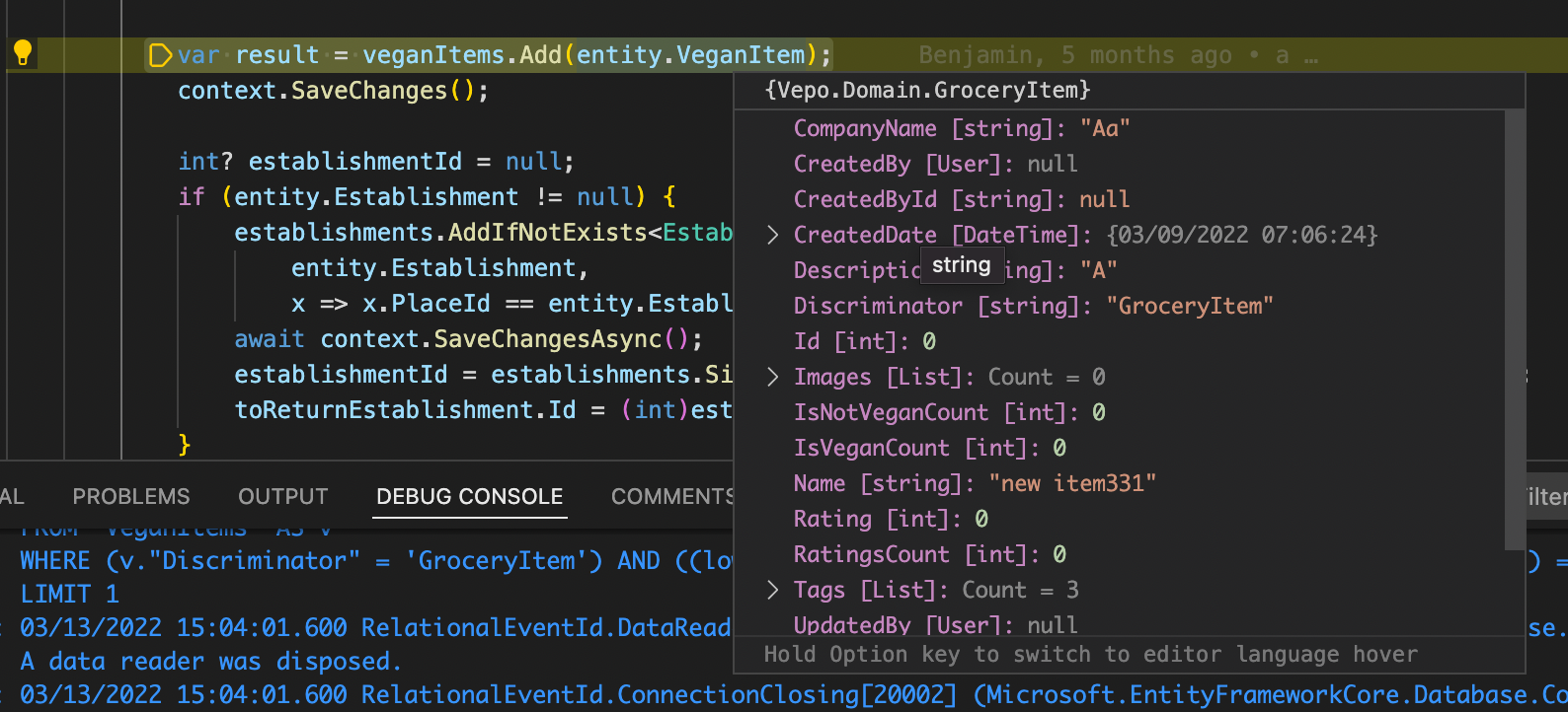 EF Core - 關系表的“Id”列中的空值違反非空約束