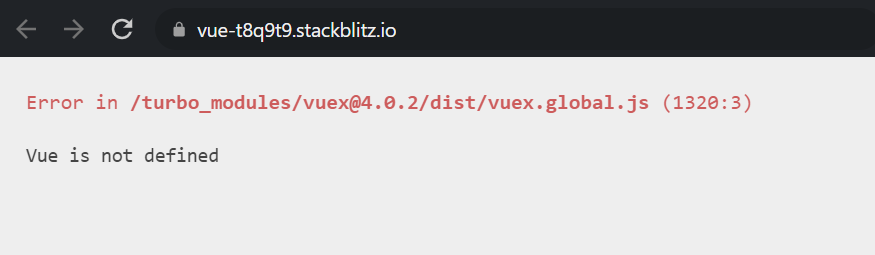 為什么在使用 Vue 3 Vuex 4 時“未定義 Vue”?