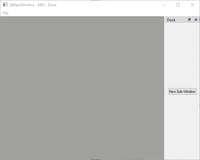 在 QSplitter 中最大化 QMdiSubWindow