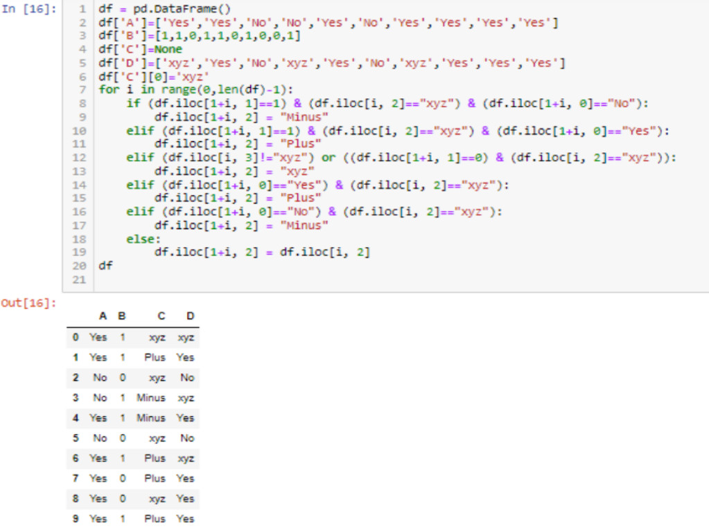 如何消除 Pandas Dataframe 中的 for 回圈，以基于多個 if、elif 陳述句填充列的每一行值