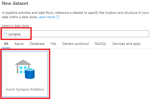 Azure 突觸,SQL 池作為資料流中的源