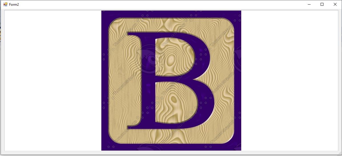 PictureBox 的影像未出現在新表單中，停用時應關閉