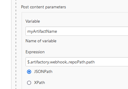 如何從詹金斯上的 jfrog webhook 觸發器獲取有效負載資訊