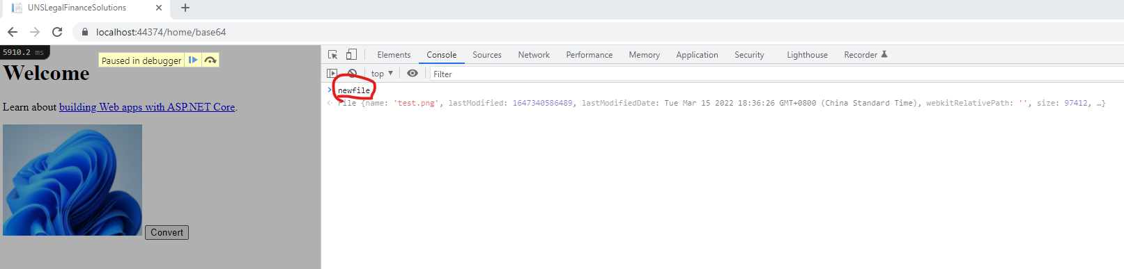 如何獲取 base64 img src 并將其插入 input.files