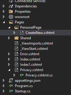 Asp.net Core Razor Pages，頁面處理程式不起作用