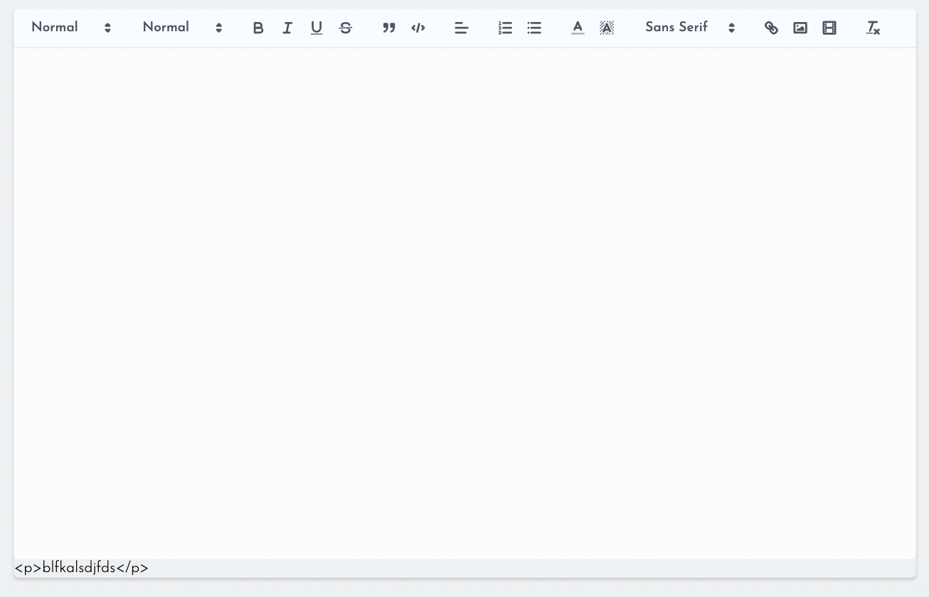 Quill Editor 不會在輸入欄位中顯示 v-model (Vue 3)