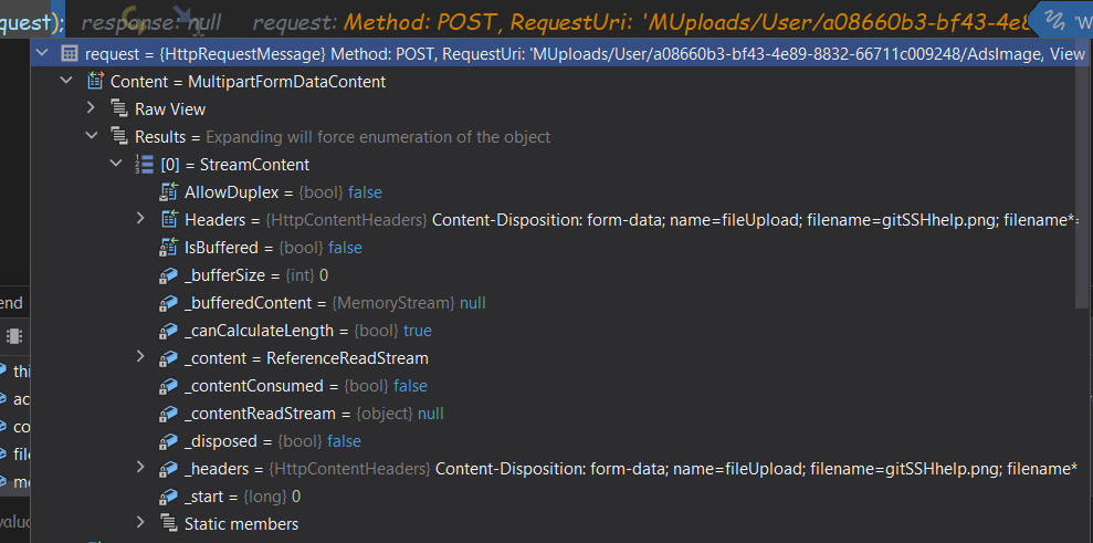 Asp.net 核心 web API 6 不接收 IFormFile