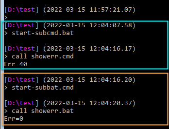 .bat 和 .cmd 在 ERRORLEVEL 上不同,誰決定了 SET 的行為?