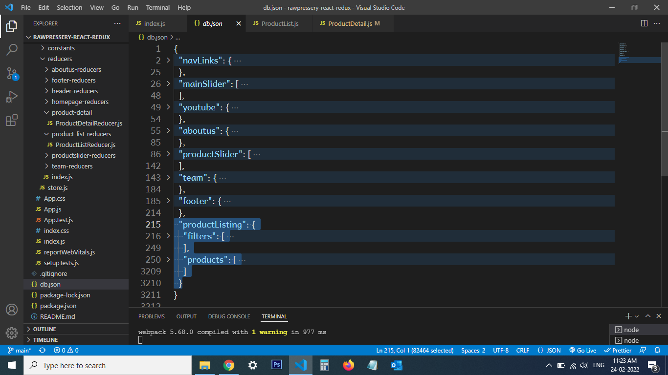 React Router Dom 問題 - localhost:3000/products 到 localhost:3000/products/2 作業正常，但是當我重繪 頁面時，我在控制臺中收到一些錯誤