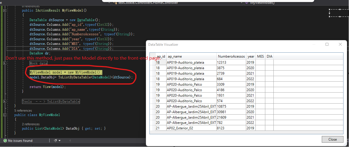 我在 SqlDataReader 中有我的資料并將其傳遞給 html 視圖,我如何在視圖中使用該資訊并將其顯示到表格中?