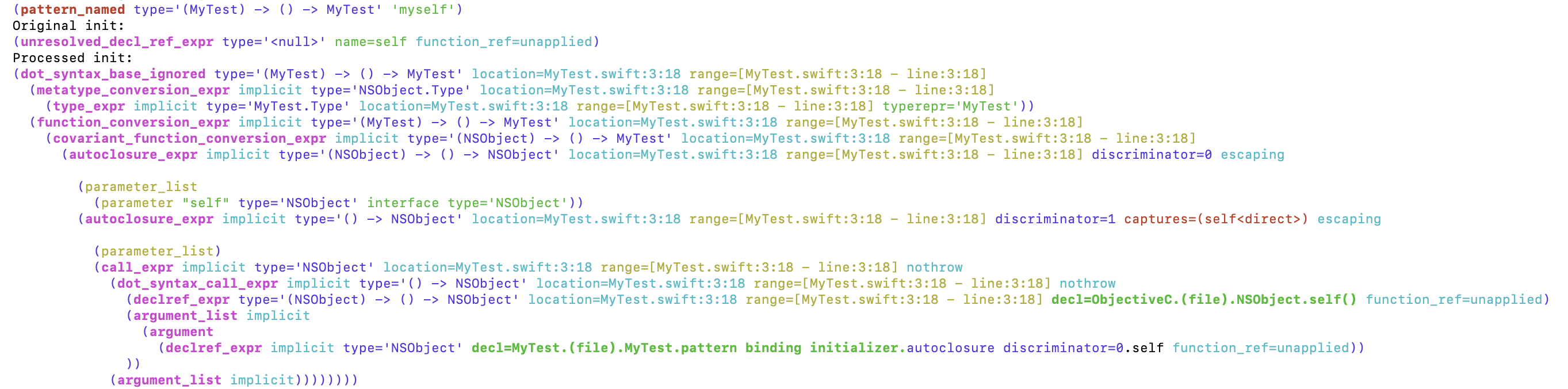 Xcode 13.3 警告:“'self' 指的是方法'{object}.self',這可能是意外的