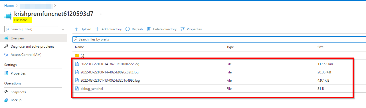 如何訪問 Azure Functions 的日志？